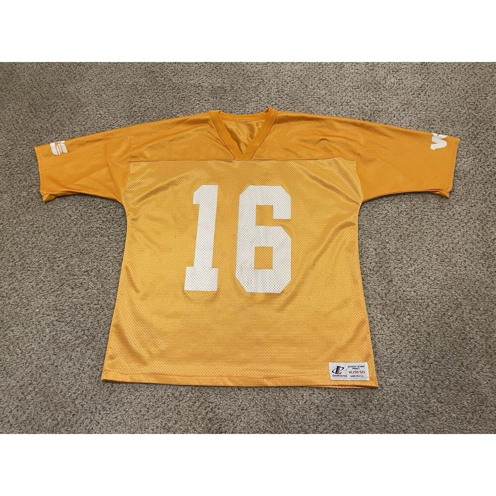Vintage Logo Athletic Tennessee Volunteers Peyton Manning Football Jersey XL